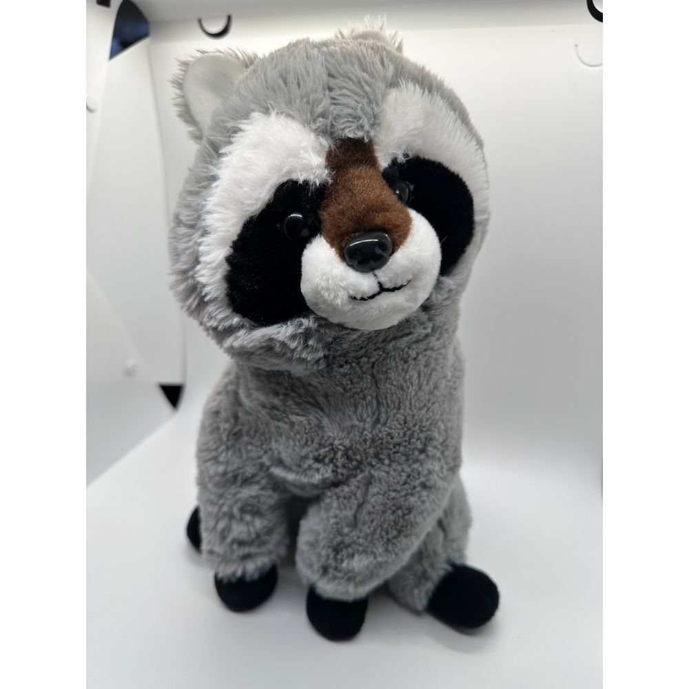 The Petting Zoo Raccoon Stuffed Animal Plush Wildlife Zoo Raccoon Toy 12‎ in